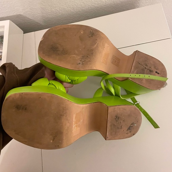 JEFFREY CAMPBELL BRAIDED PLATFORM SANDAL - Picture 5 of 5